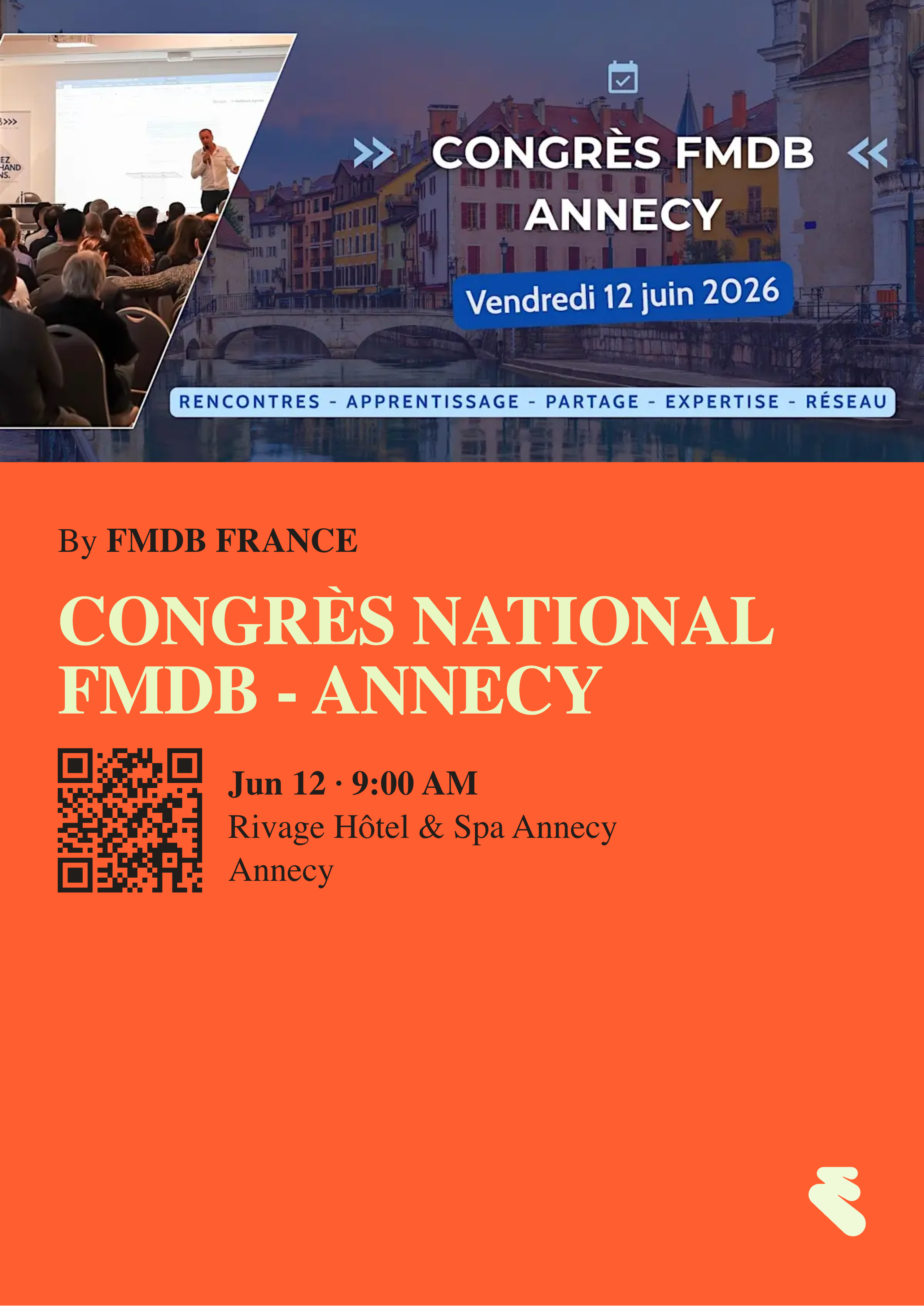 Congrès National FMDB Annecy - Conférences et formations
